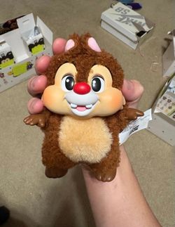100% authentic Pop Mart Disney Mickey Family Cute Together Plush Keychain - DALE