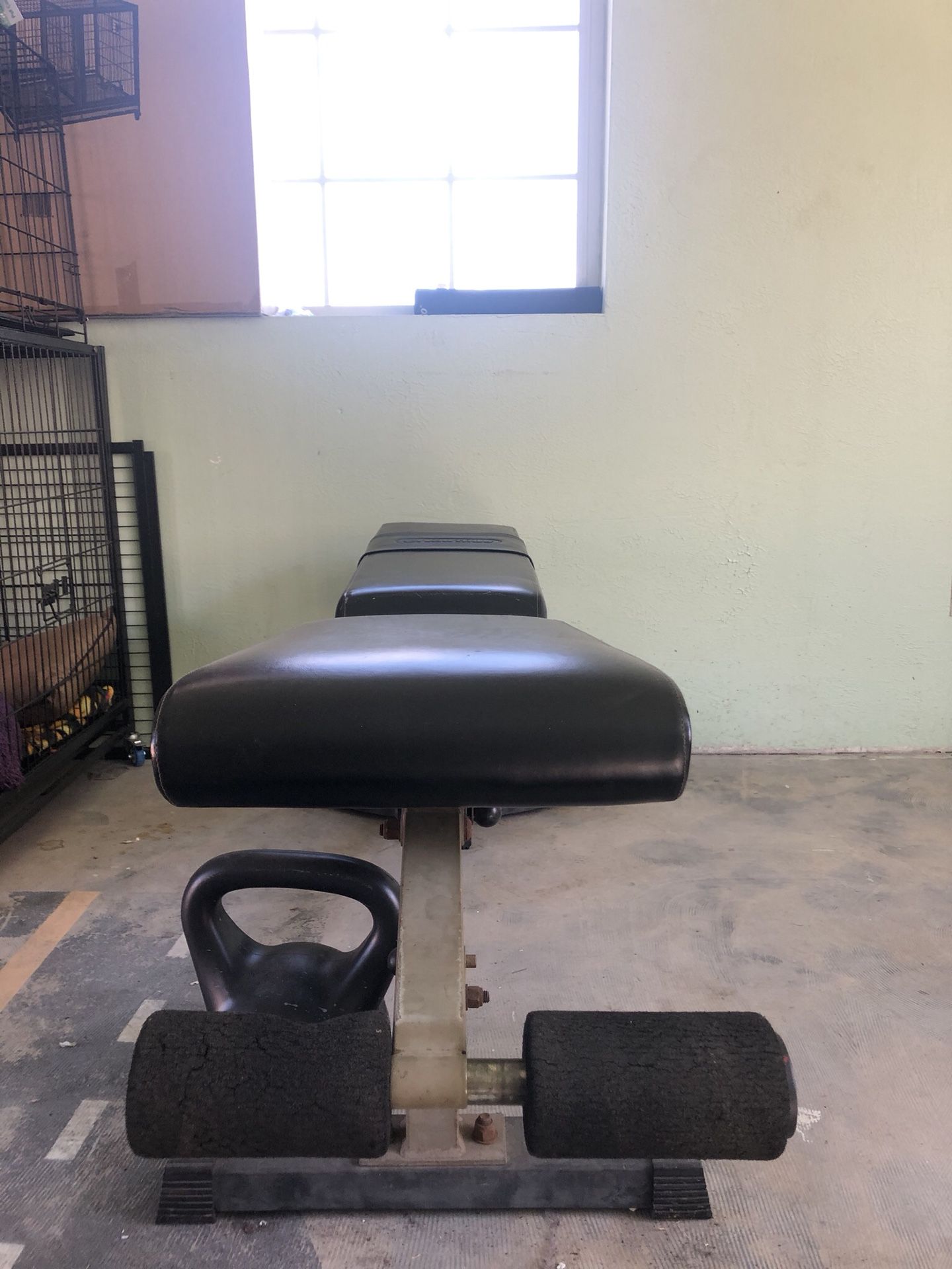 Work out bench & Bar