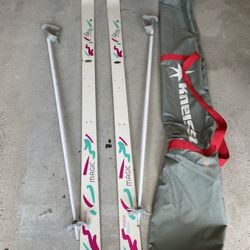 Skiss  - Kneissl White Magic Downhill Skiis and Storage Bag without Bindings