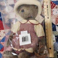 Vintage Head Bean Collection - teddy bear - $25