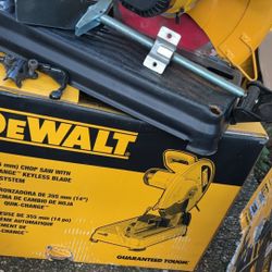 Dewalt Chop Saw 