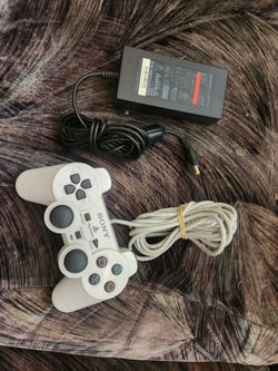 Sony PS2 Controller and Sony PS2 Slim Power Supply