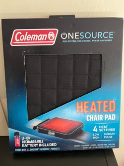 ** Coleman Heated Chair pad