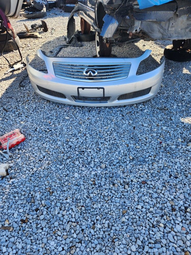 2007 G35x Infinity Bumper An Grill