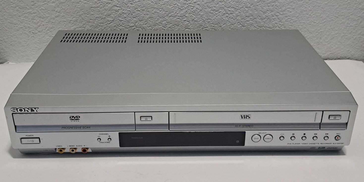 Sony SLV-D370P DVD/VHS VCR Combo