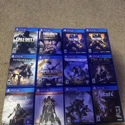 PS4 And PS3 Games 