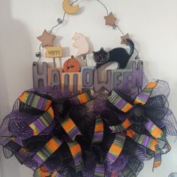 Halloween Door Wreath