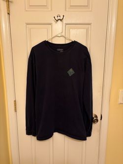 Patagonia Casual Black Outdoor Mountaintop Comfortable Long Sleeve Shirt 