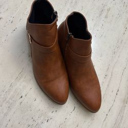 Women’s Brown Faux Boots
