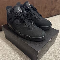 Jordan 4 black cat grade school size 6