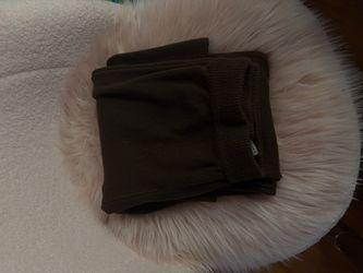 Brown knit pants size small