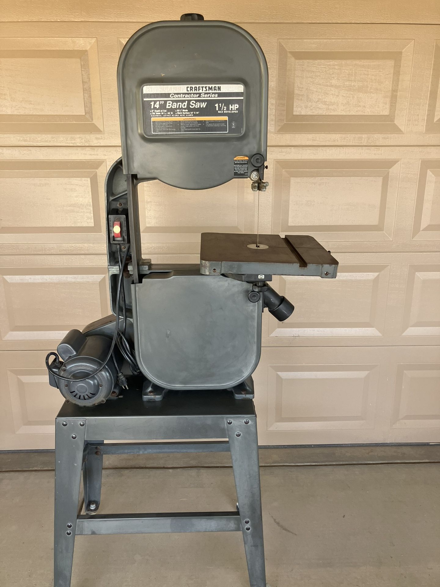 Craftsman 14” Band Saw