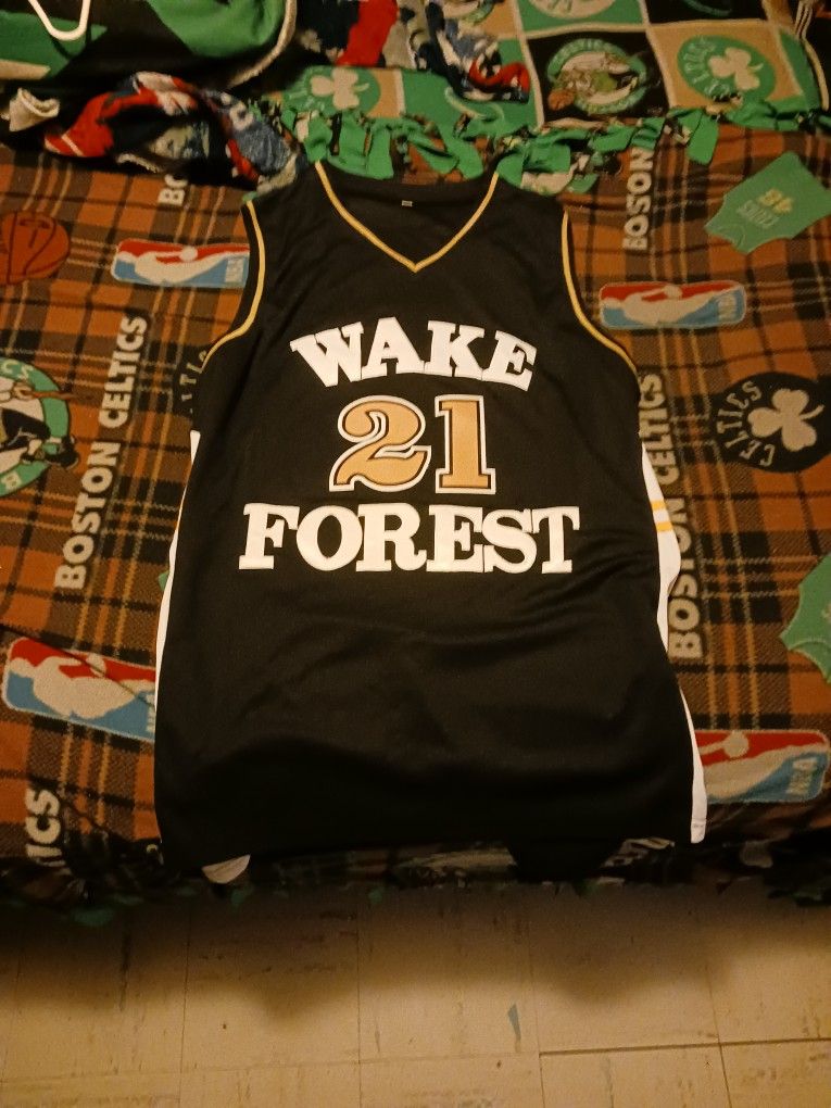 Tim Duncan College Jersey