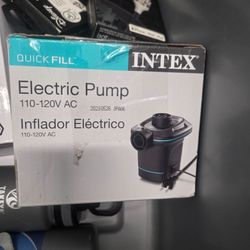 Intex electric pump