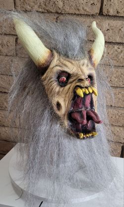 Ghoulish Productions Krampus Scary Halloween Latex Mask
