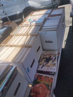 18 short boxes comics books