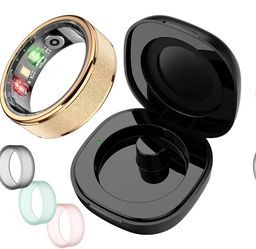 Brand New Smart Ring with Charger and Protectors size 10