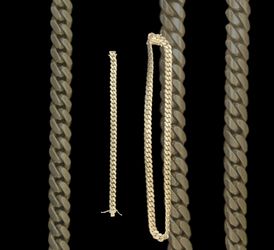 10k Gold Cuban Chain 