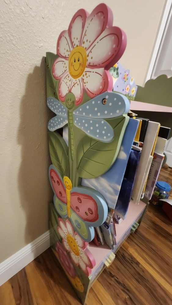 Bookshelf Garden Decor