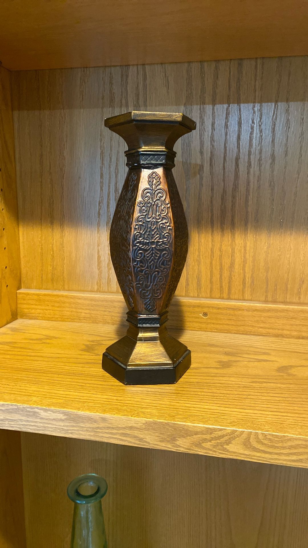 Pedestal Candle Holder 12in Tall