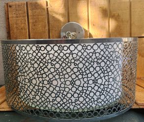 Metal Ceiling Light Fixture