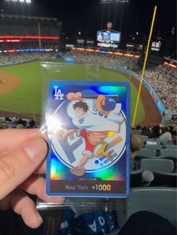 Los Angeles dodgers one piece card sga July/2/2026