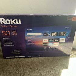 Two 50 Inch TV’s 4K brand New 