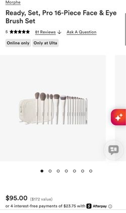 Morphe Ready Set Pro 16-Piece Brush Set