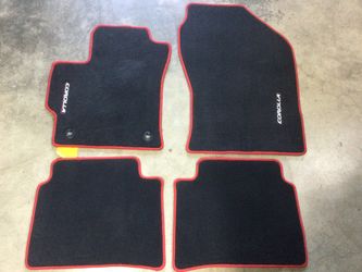 Genuine OEM Toyota Corolla Carpet Floor Mats 