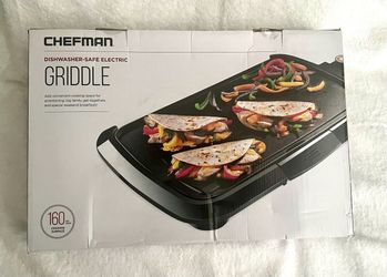 Chefman Dishwasher-Safe Electric Griddle