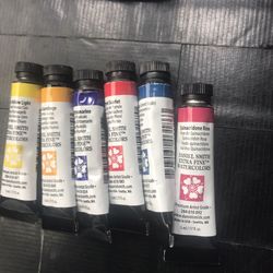 Daniel Smith Extra Fine 6 pack 5ml Paint Tubes Watercolor Essentials Set NEW