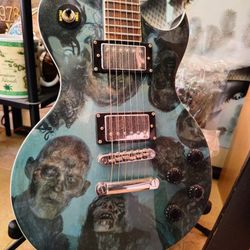 AMC Walking Dead Electric Guitar!