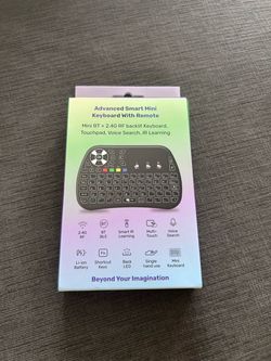 Mini Wireless Keyboard & Remote