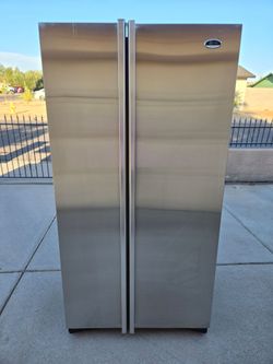 Refrigerator GE Stainless Steel Counter Depth 36wide 69high 30depth