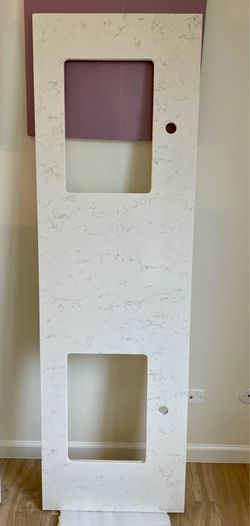 66.5" Quartz Double Sink Vanity Top