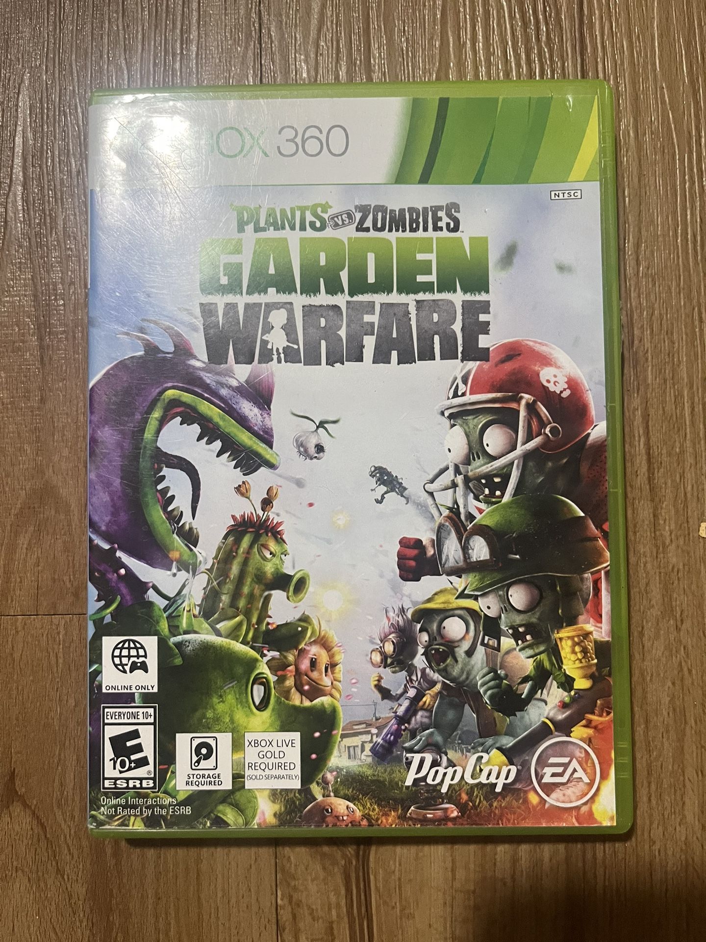 Plants vs Zombies Garden Warfare xbox 360 game