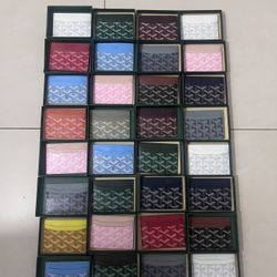 Goyard Card Holder Wallet