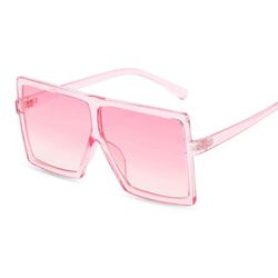 Pink Oversized Glasses 