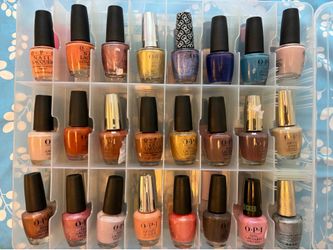 48 pcs. Nail Polishes with Case Included