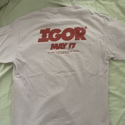 Golf wang Igor pink album tee size large