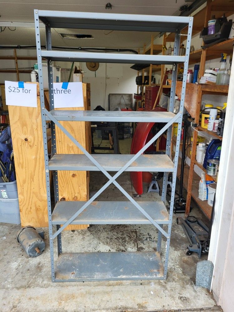 Metal Shop Shelves