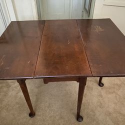 Antique 3 Fold Table 