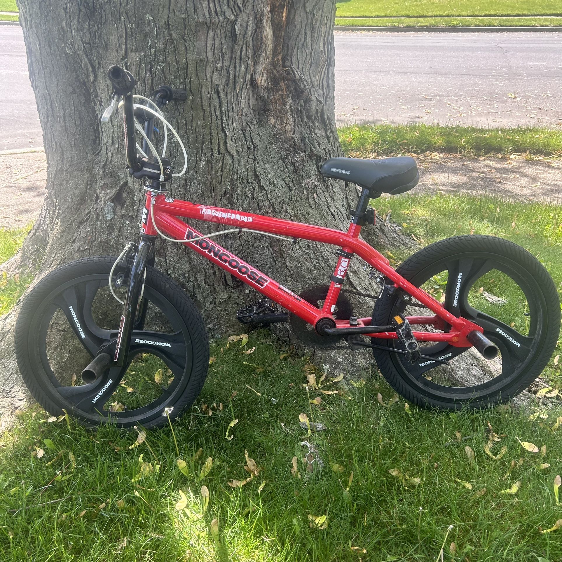 Mongoose Mischief BMX Red Bike