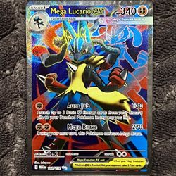 Pokemon: Mega Lucario Ex 160/132