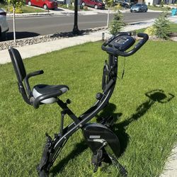 Exercise Bike With Bands