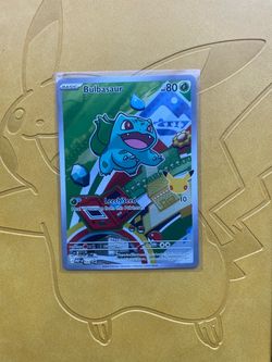 Bulbasaur Holo Pokémon Card MEP EN 037