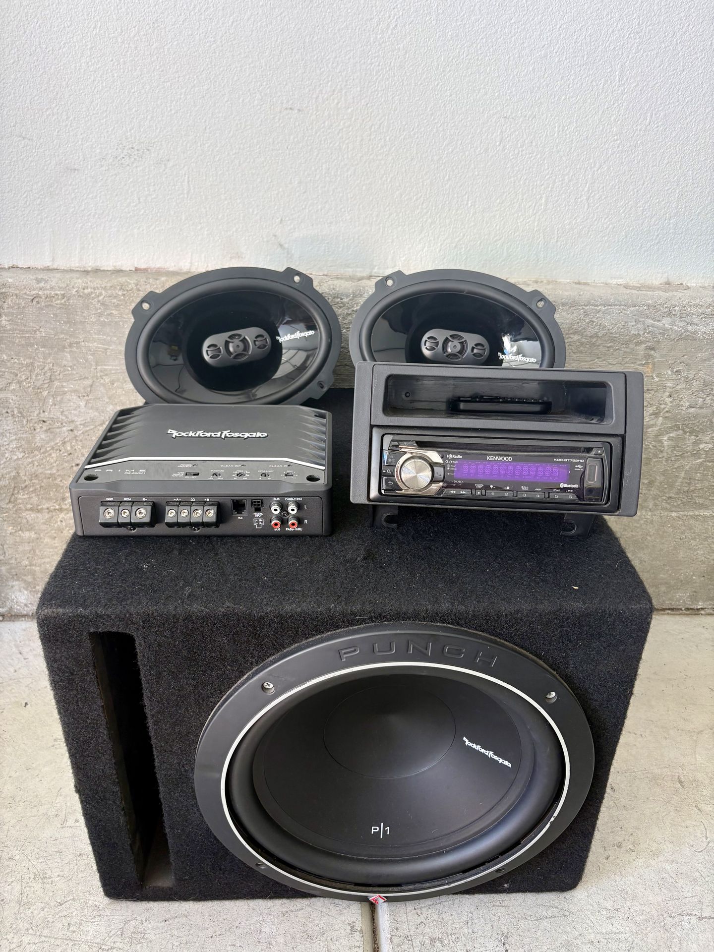 Rockford fosgate full setup