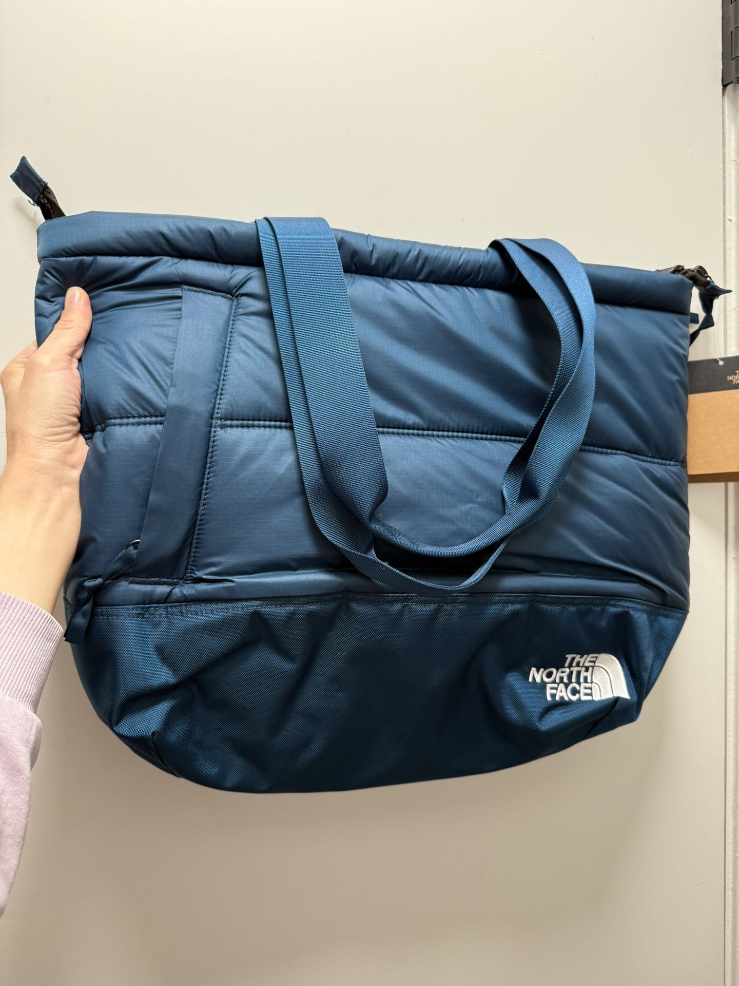 The North Face Nupste Tote Bag- Blue, Authentic, Brand New