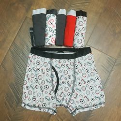 NEW Boys 10/12 6 Pair of Boxers