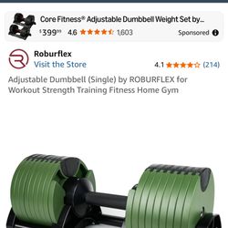 Roburflex Adjustable Dumbbell